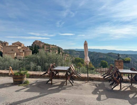 Imagen de exterior, terraza con mirador