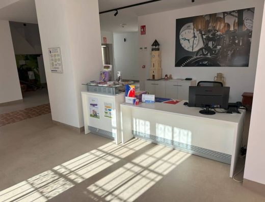 Imagen de recepción de la oficina