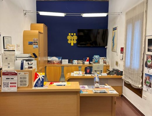 Imagen de recepción de la oficina