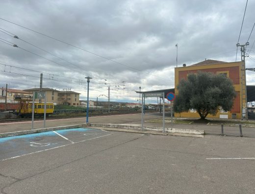 Imagen de aparcamiento PMR.