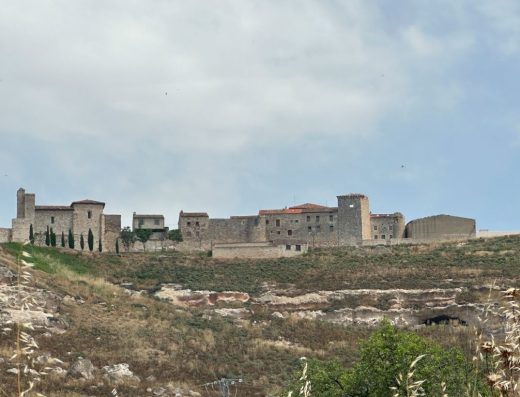 Imagen panorámica de la localidad de Haza.