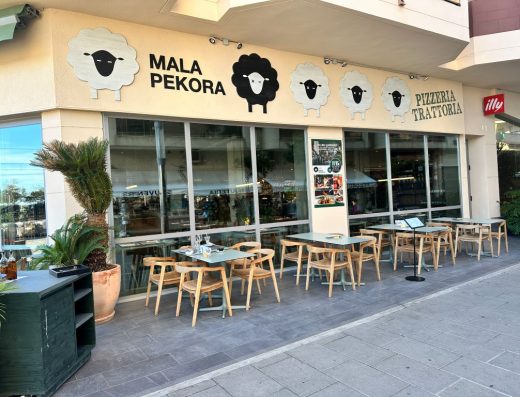 Imagen de la terraza del restaurante.