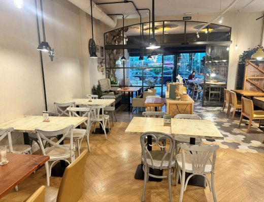 Imagen del interior del restaurante.