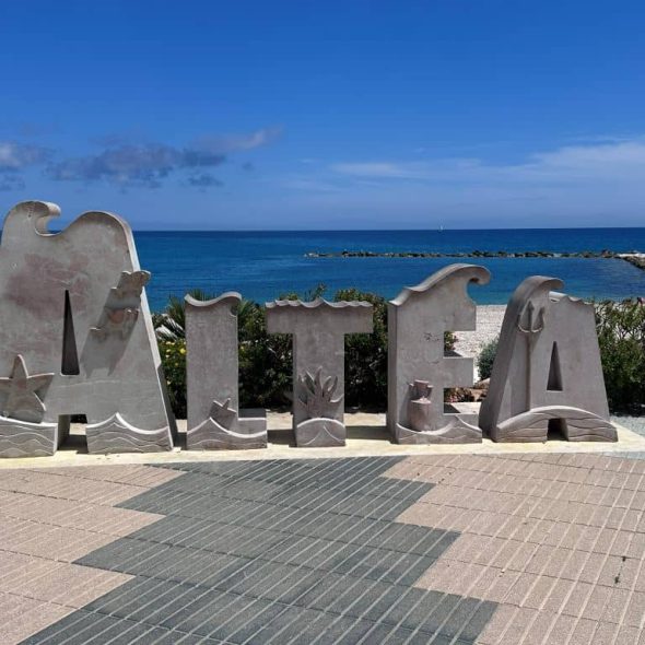Imagen de las Letronas para photocall de Altea.