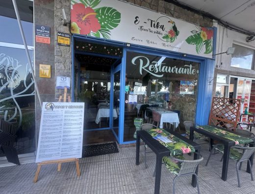 Imagen de la entrada al restaurante.