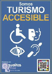 Distintivo Somos turismo accesible